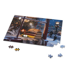 Winter Scene Series Jigsaw Puzzle for adults-100piece, 252piece, 500piece Jigsaw puzzles