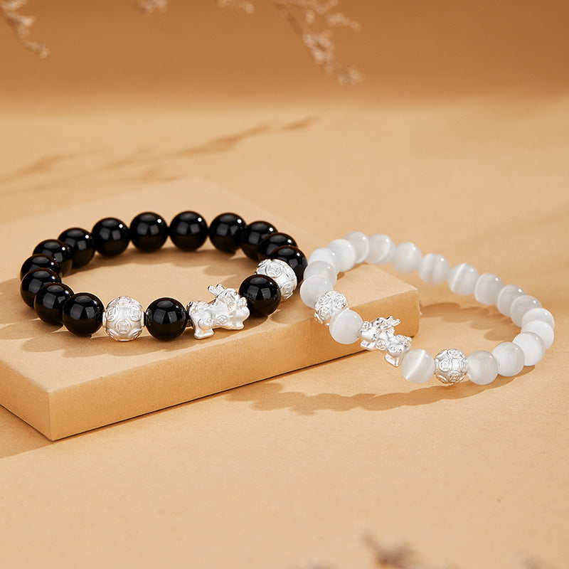 Twin Beasts Harmony Bracelet - His & Hers Energy Interlock