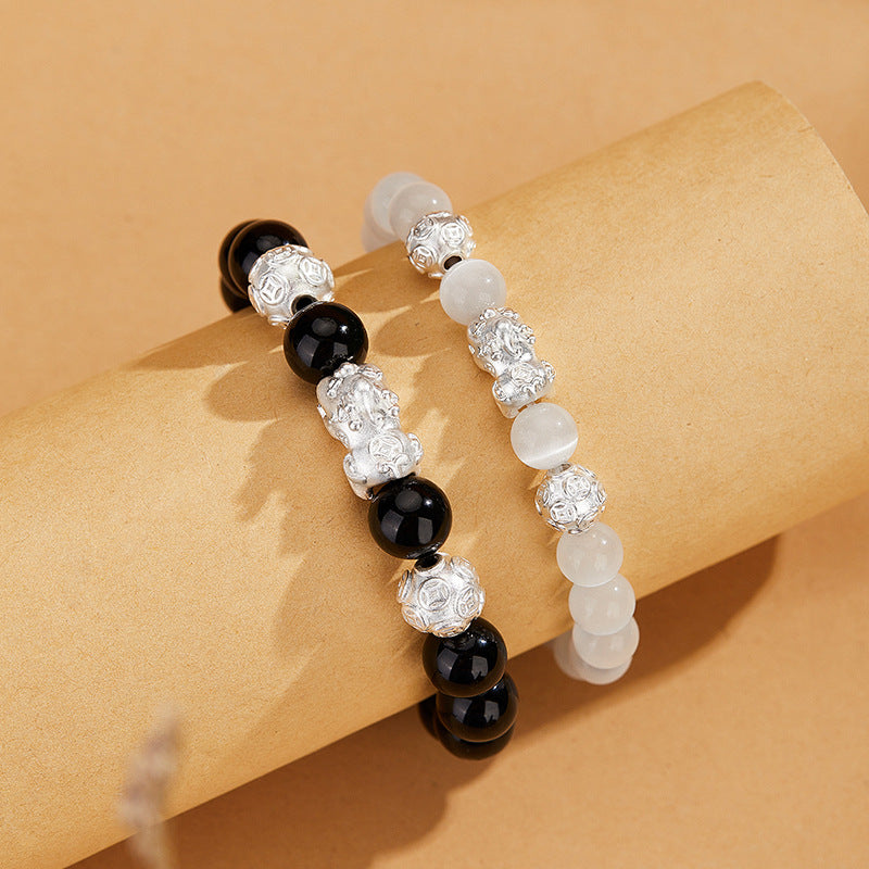 Twin Beasts Harmony Bracelet - His & Hers Energy Interlock