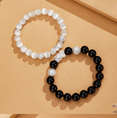 Twin Beasts Harmony Bracelet - His & Hers Energy Interlock