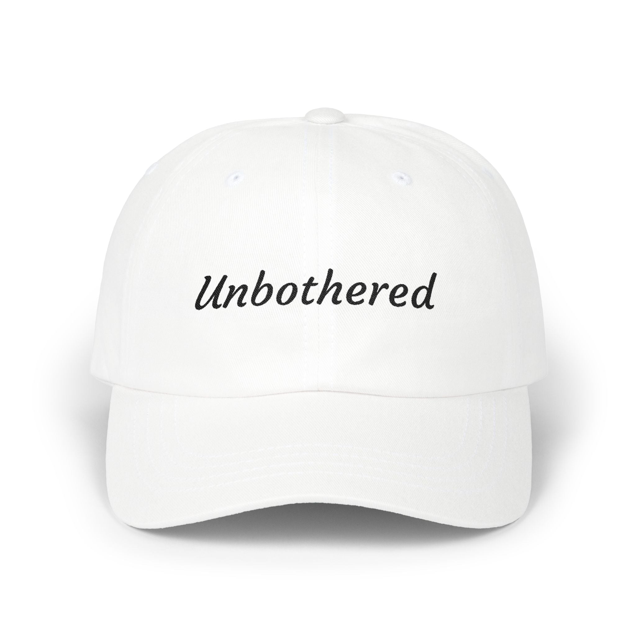 Cool dad hat with personalized signature style
