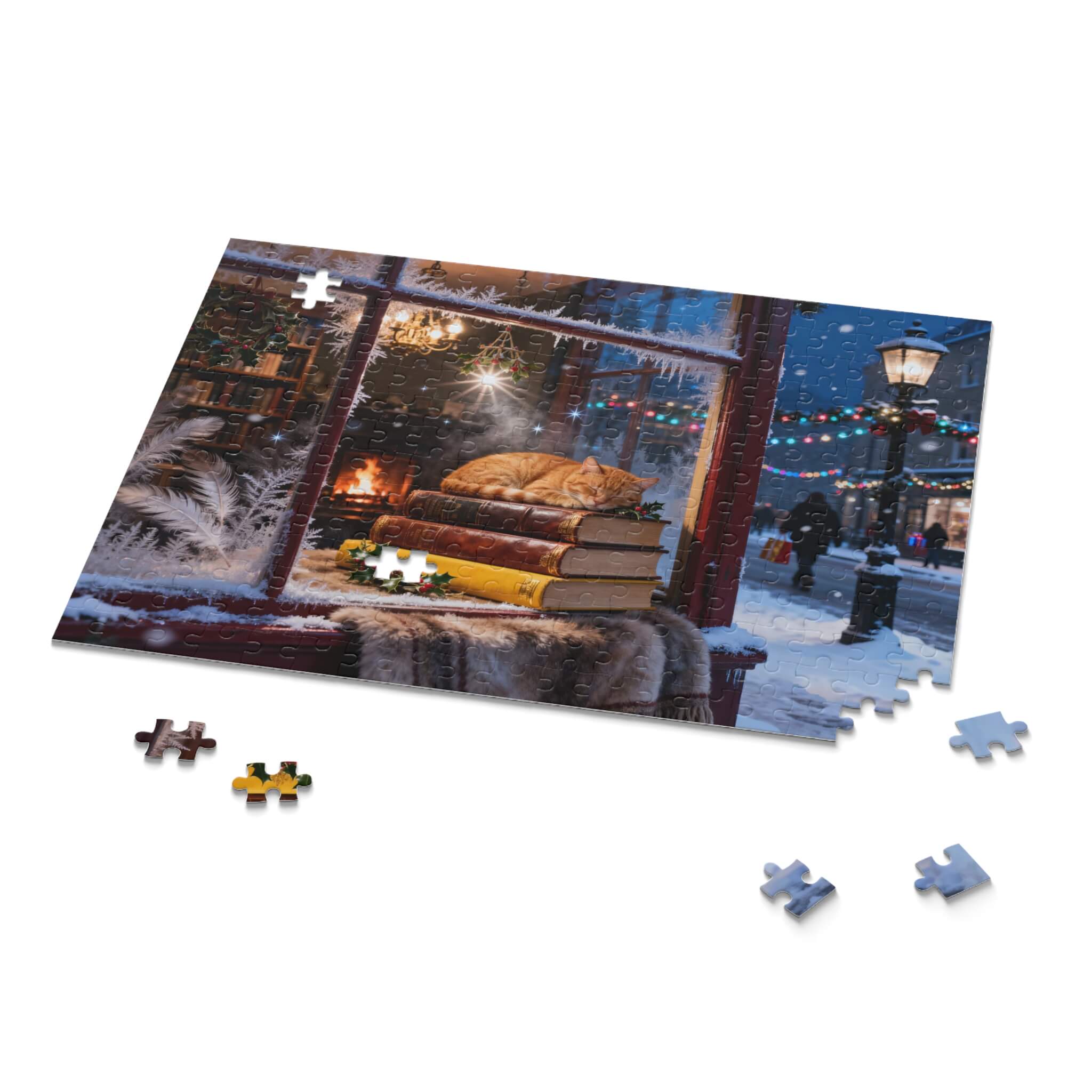 Winter Scene Series Jigsaw Puzzle for adults-100piece, 252piece, 500piece Jigsaw puzzles