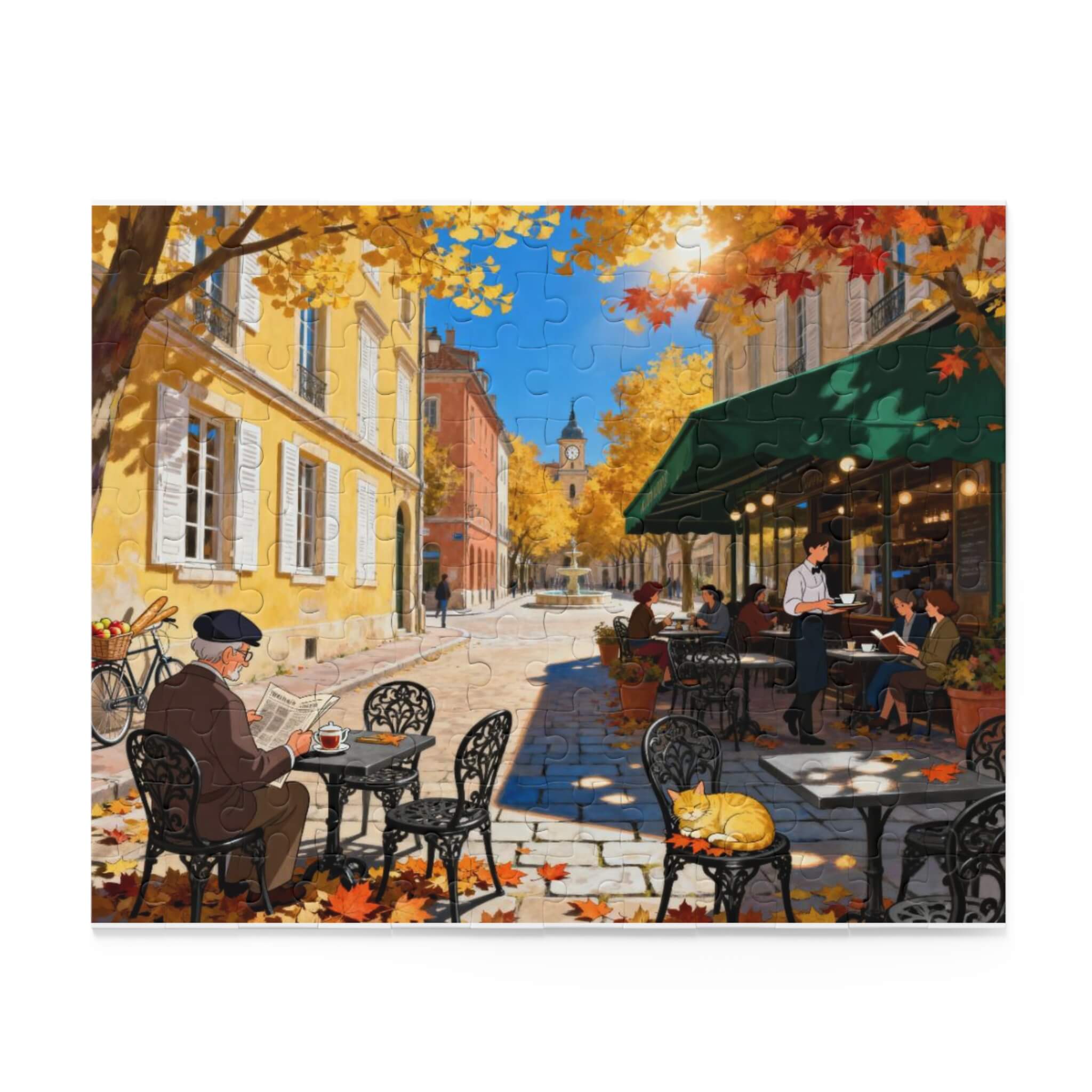 Fall Scene Series Jigsaw Puzzle for adults-100piece, 252piece, 500piece Jigsaw puzzles
