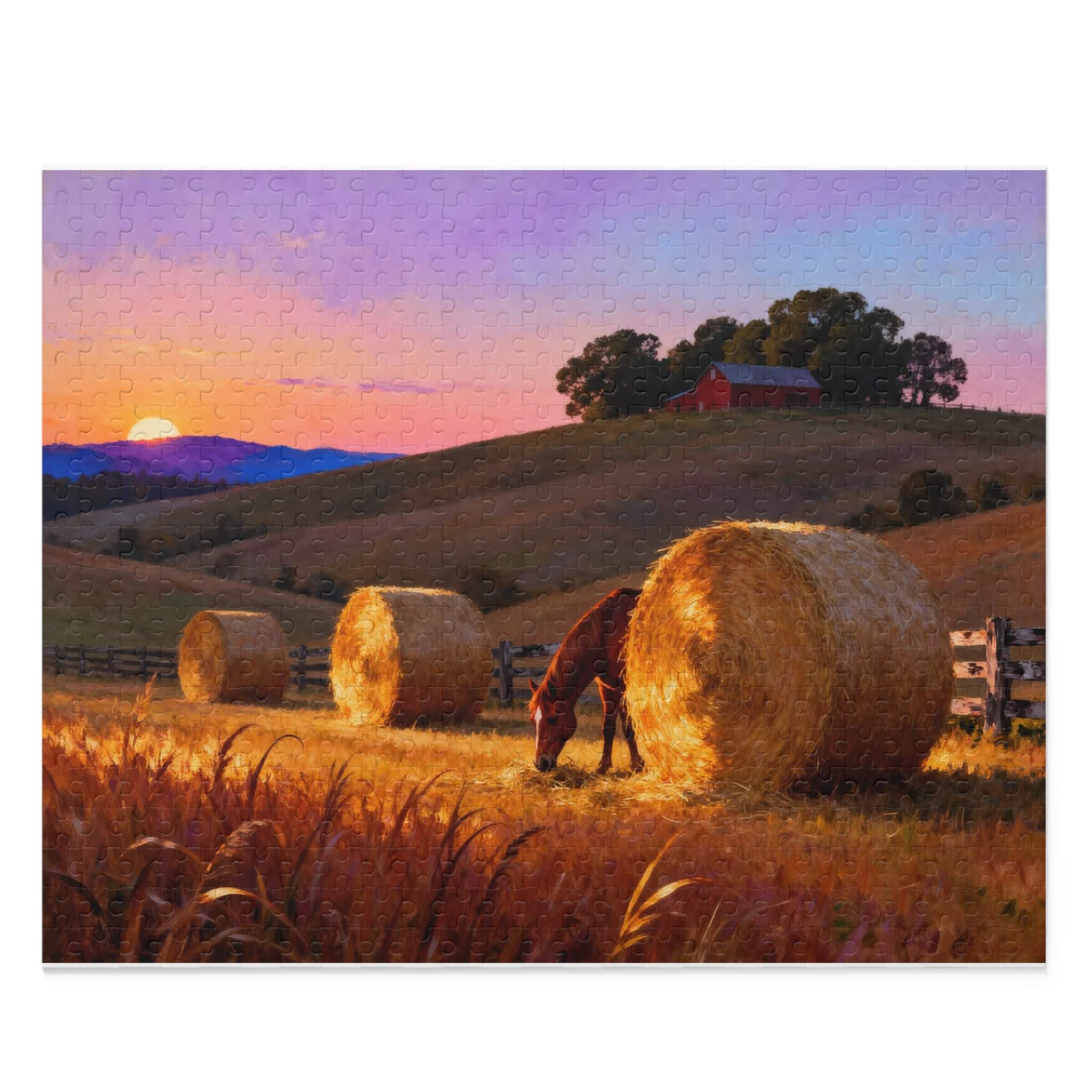Fall Scene Series Jigsaw Puzzle for adults-100piece, 252piece, 500piece Jigsaw puzzles