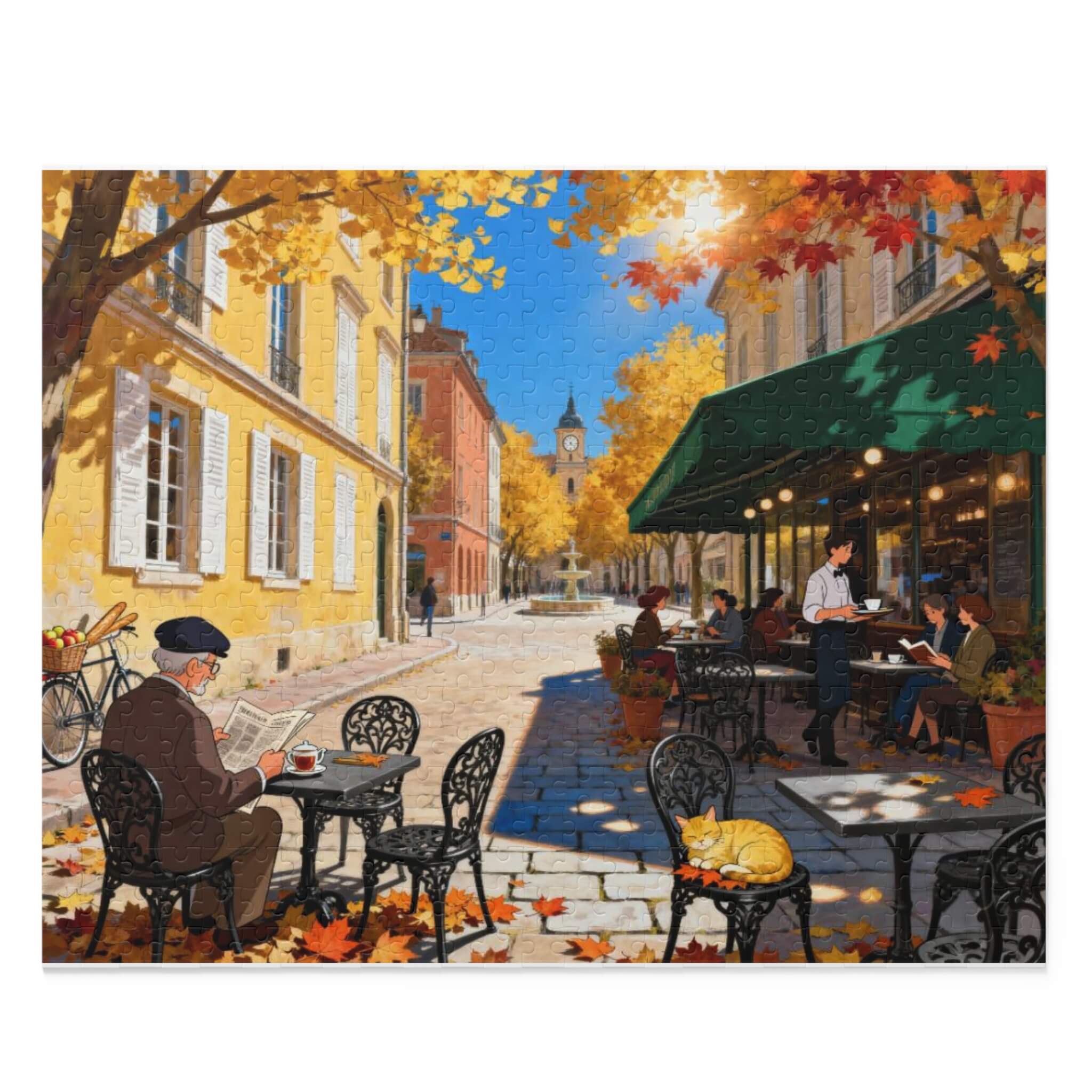 Fall Scene Series Jigsaw Puzzle for adults-100piece, 252piece, 500piece Jigsaw puzzles