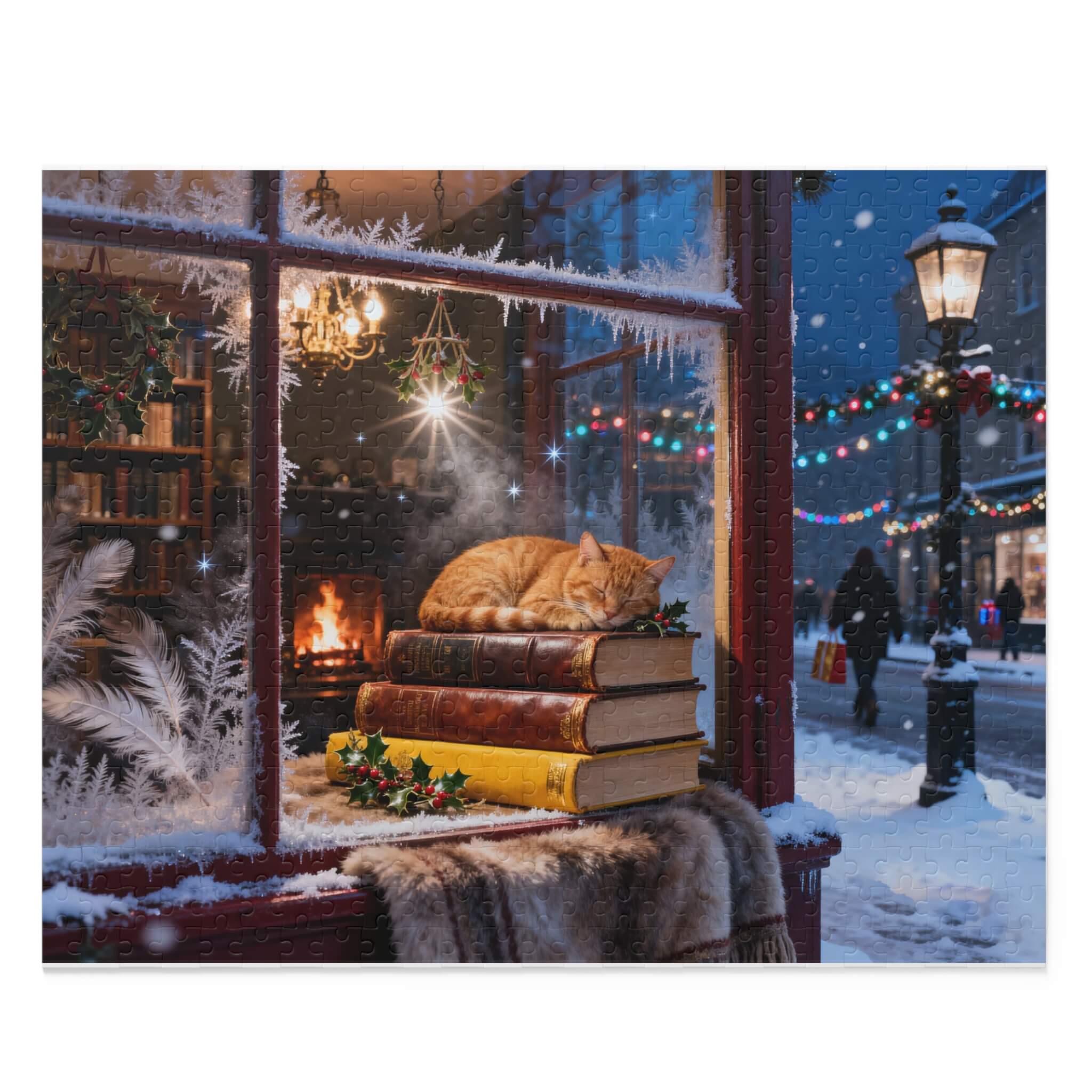 Winter Scene Series Jigsaw Puzzle for adults-100piece, 252piece, 500piece Jigsaw puzzles